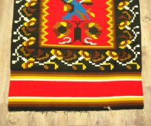 他の写真3: オールド ウール ハンドウーブン ラグ 205cm x 120cm (VINTAGE)