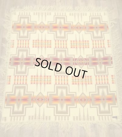 画像3: 30'S PENDLETON "BEAVER STATE" ウール ラグ 167cm x 157cm (VINTAGE)