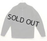 90'S EDDIE BAUER "EBTEK" ハーフジップ フリースシャツ ブラック USA製 (VINTAGE)