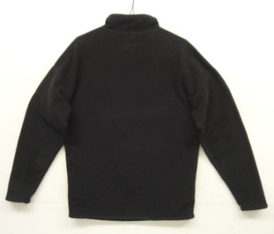 画像4: 90'S EDDIE BAUER "EBTEK" ハーフジップ フリースシャツ ブラック USA製 (VINTAGE)