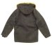画像4: 80'S CARHARTT "TRADITIONAL COAT" フード付き 裏地ブランケット ダックジャケット ブラック USA製 (VINTAGE) (4)