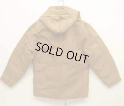 画像5: CARHARTT "TRADITIONAL COAT" フード付き 裏地キルティング ダックジャケット ブラウン USA製 (VINTAGE)