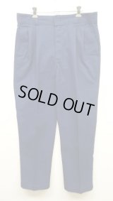 90'S DICKIES ツープリーツ ワークパンツ ネイビー W34L30 USA製 (VINTAGE)