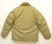 画像5: 80'S LL Bean 襟コーデュロイ グースダウンジャケット タン USA製 (VINTAGE) (5)