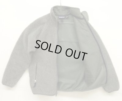 画像5: 90'S PATAGONIA レトロカーディガン グレー/オリーブ USA製 (VINTAGE)