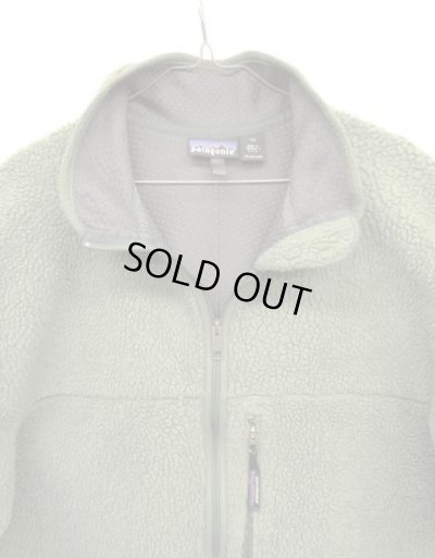 画像3: 90'S PATAGONIA レトロカーディガン カーキ/チャコール USA製 (VINTAGE)