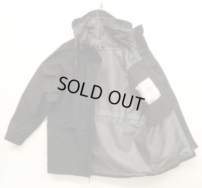 画像3: アメリカ軍 US NAVY "PARKA COLD WEATHER NAVY" GORE-TEX パーカー ブラック S-SHORT (VINTAGE)