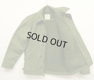 画像4: 60'S アメリカ軍 US NAVY "A-2" 背面ステンシル デッキジャケット ミリタリーグリーン (VINTAGE)