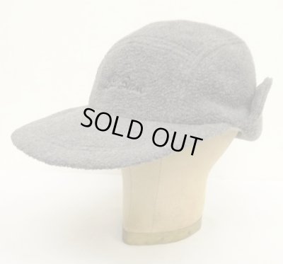 画像5: 90'S LL Bean "POLARTEC" 筆記体ロゴ 耳当て付き フリース ロングビルキャップ グレー USA製 (VINTAGE)