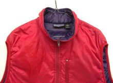 他の写真1: 90'S PATAGONIA 中綿入り パフボールベスト レッド/パープル USA製 (VINTAGE)
