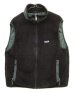 画像1: 90'S PATAGONIA "初期型" 裏地P.E.F レトロX ベスト ブラック USA製 (VINTAGE) (1)
