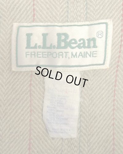画像2: 80'S LL Bean "STORM COAT" 裏地ウール ストームコート ベージュ USA製 (VINTAGE)
