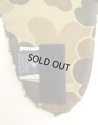 画像9: 80'S COLUMBIA "GORE-TEX" 裏地ボアフリース 耳当て付き 2WAYキャップ ダックハンターカモ USA製 (VINTAGE)