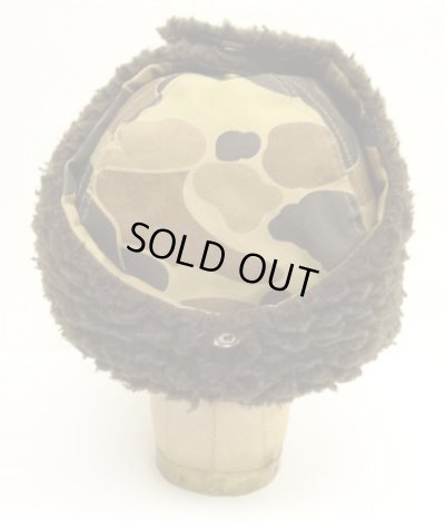 画像7: 80'S COLUMBIA "GORE-TEX" 裏地ボアフリース 耳当て付き 2WAYキャップ ダックハンターカモ USA製 (VINTAGE)