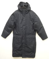 00'S LL Bean "GORE-TEX" 裏地ウール 中綿入り ロングコート ダークネイビー (VINTAGE)