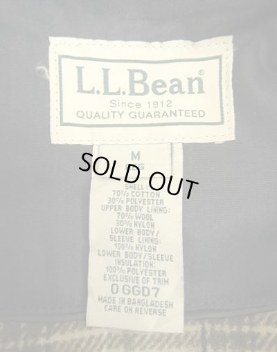 画像2: 00'S LL Bean "GORE-TEX" 裏地ウール 中綿入り ロングコート ダークネイビー (VINTAGE)