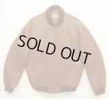 80'S BANANA REPUBLIC 初期タグ 裏地付き レザージャケット ブラウン (VINTAGE)