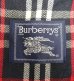 画像2: 90'S BURBERRYS チンスト付き ウール ラグランスリーブ ハーフコート ネイビー スペイン製 (VINTAGE) (2)