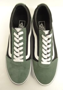 他の写真1: VANS "SALES SAMPLE" WARD スウェード/キャンバス スニーカー ダックグリーン/ブラック (一点物/NEW)