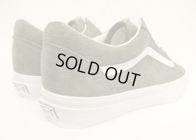 画像4: VANS "SALES SAMPLE" OLD SKOOL スウェード スニーカー グレーカーキ (一点物/NEW)