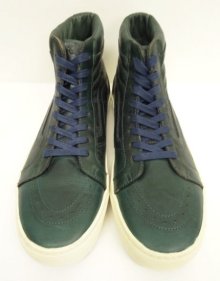 他の写真1: VANS VAULT "HORWEEN LEATHER" SK8-HI LX ホーウィン社製レザー スニーカー パリジャンブルー (DEADSTOCK)