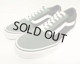 VANS "SALES SAMPLE" WARD スウェード/キャンバス スニーカー ダックグリーン/ブラック (一点物/NEW)