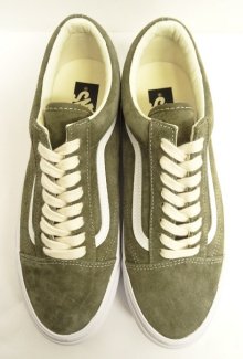 他の写真1: VANS "SALES SAMPLE" OLD SKOOL スウェード スニーカー グレーカーキ (一点物/NEW)