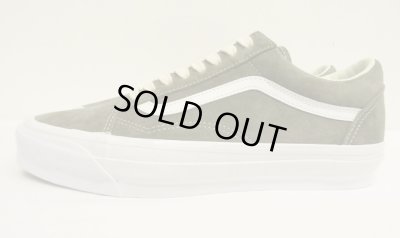 画像3: VANS "SALES SAMPLE" OLD SKOOL スウェード スニーカー グレーカーキ (一点物/NEW)