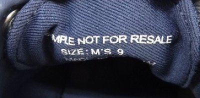 画像2: VANS "SALES SAMPLE" WARD オールレザー スニーカー ブラウン/ネイビー (一点物/NEW)