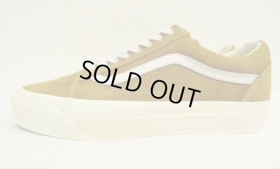 画像3: VANS "SALES SAMPLE" OLD SKOOL ワックスレザー スニーカー ゴールデンブラウン (一点物/NEW)