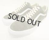VANS "SALES SAMPLE" OLD SKOOL スウェード スニーカー グレーカーキ (一点物/NEW)