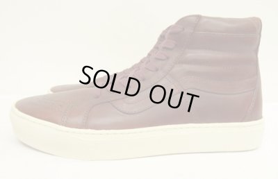 画像2: VANS VAULT "HORWEEN LEATHER" SK8-HI LX ホーウィン社製レザー スニーカー ティンバー (DEADSTOCK)