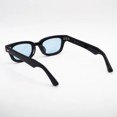 画像4: H OPTICAL "H-08" サングラス ブラック/ライトブルーレンズ (NEW)