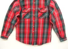 他の写真3: 80'S FIVE BROTHER 三角タグ ヘビーフランネル ワークシャツ チェック柄 USA製 (VINTAGE)