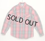 80'S FIVE BROTHER 三角タグ ヘビーフランネル ワークシャツ チェック柄 USA製 (VINTAGE)