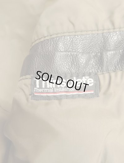 画像4: 80'S LL Bean "THINSULATE入り" A-2 レザー フライトジャケット ダークブラウン USA製 (VINTAGE)