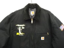 他の写真1: CARHARTT "DETROIT JACKET" 裏地ブランケット ダックジャケット ブラック USA製 (DEADSTOCK)