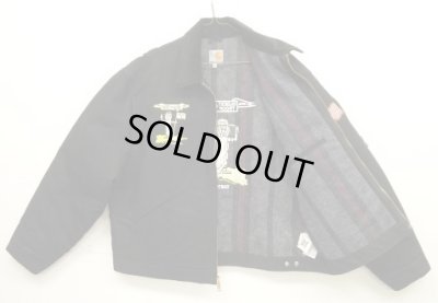 画像6: CARHARTT "DETROIT JACKET" 裏地ブランケット ダックジャケット ブラック USA製 (DEADSTOCK)