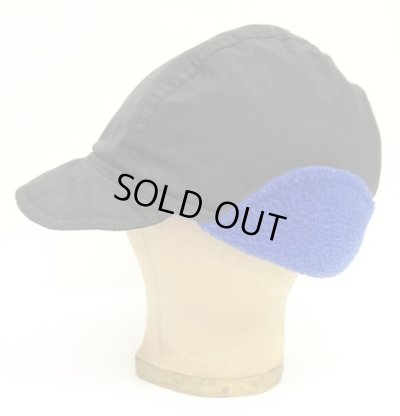 画像6: 90'S LL Bean "GORE-TEX" 裏地フリース 耳当て付き キャップ ブラック USA製 (VINTAGE)