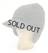 90'S LL Bean "GORE-TEX" 裏地フリース 耳当て付き キャップ ブラック USA製 (VINTAGE)