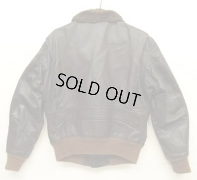 画像5: 70'S EDDIE BAUER "G-1" 黒タグ チンスト付き レザー フライトジャケット ブラウン (VINTAGE)