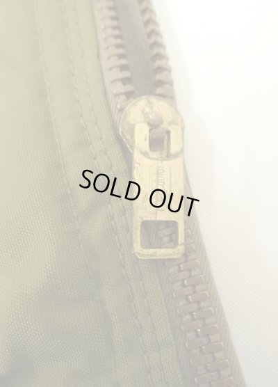 画像3: 80'S アメリカ軍 USAF フライヤーズ ヘルメットバッグ SERVALブラスジップ (VINTAGE)