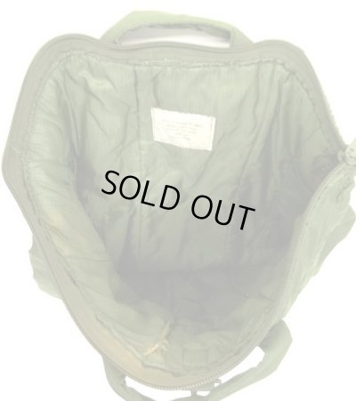 画像5: 00'S アメリカ軍 USAF フライヤーズ ヘルメットバッグ ミリタリーグリーン (VINTAGE)