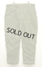 50'S アメリカ軍 BUAERO US NAVY "WL-1" 黒タグ 裏地ウール フライトトラウザーズ (VINTAGE)