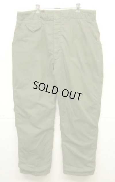 画像1: 50'S アメリカ軍 BUAERO US NAVY "WL-1" 黒タグ 裏地ウール フライトトラウザーズ (VINTAGE)