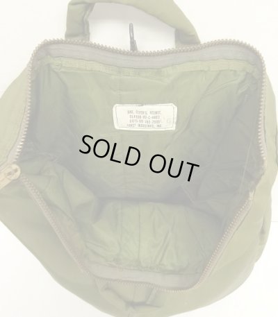 画像5: 80'S アメリカ軍 USAF フライヤーズ ヘルメットバッグ SERVALブラスジップ (VINTAGE)