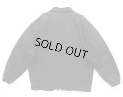 画像4: 90'S RALPH LAUREN 裏地スウェット コーチジャケット ダークネイビー (VINTAGE)