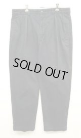 90'S RALPH LAUREN "ANDREW PANT" ツープリーツ チノパンツ ブラック (VINTAGE)