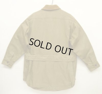 画像5: 50'S BOB ALLEN 襟コーデュロイ ハンティングジャケット ブラウン TALONジップ USA製 (VINTAGE)