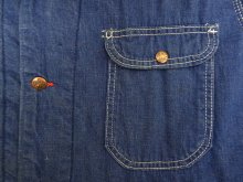 他の写真2: 70'S BIG MAC 裏地キルティング デニム カバーオール インディゴ USA製 (VINTAGE)